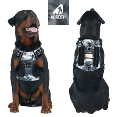AUROTH Adjustable Dog Harness ensures a snug, comfortable fit for growing dogs.