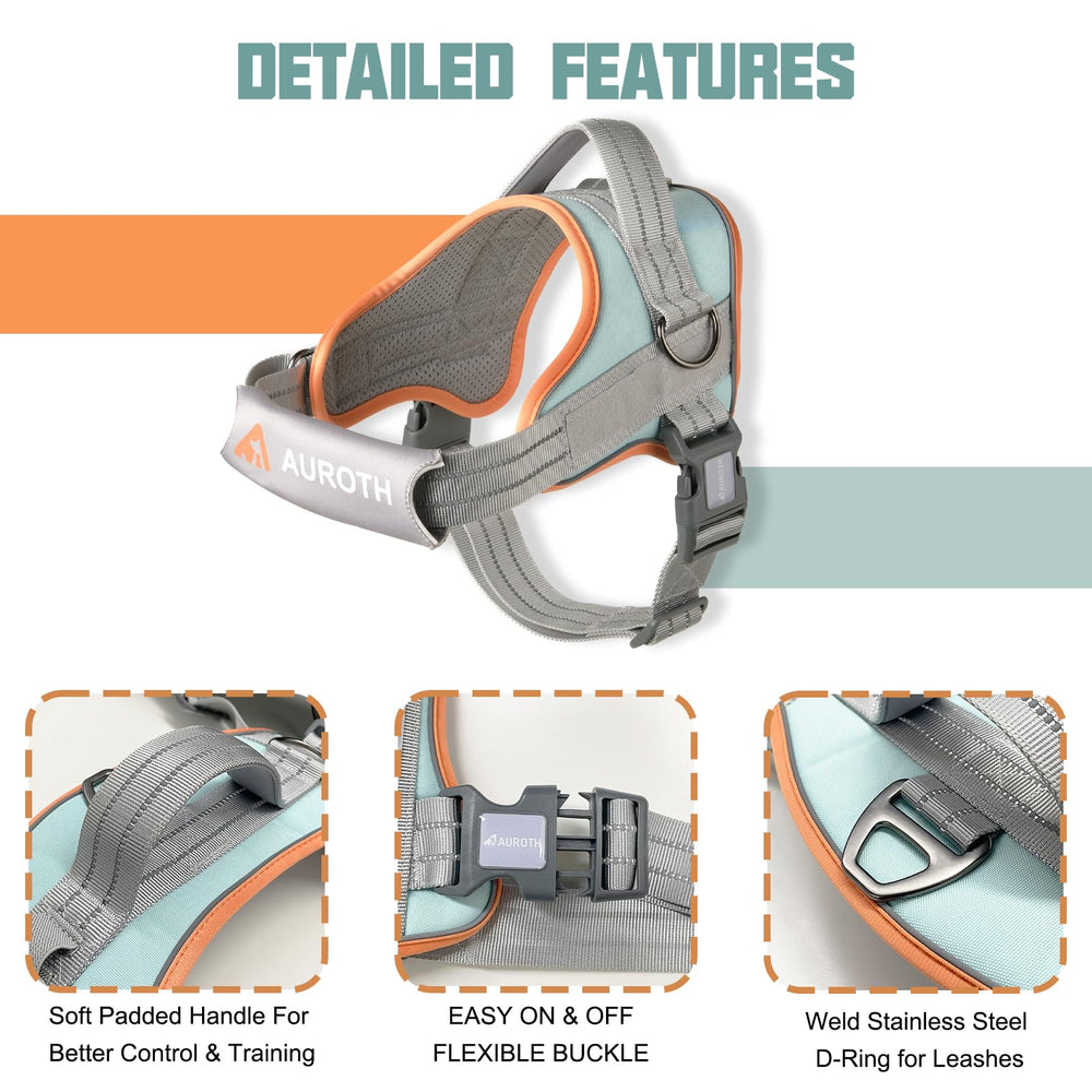AUROTH left-side D-ring for keys or waste bags during strolls