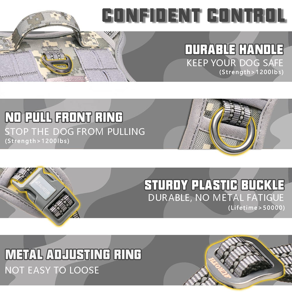 AUROTH back-clip design for casual walking and reliable daily control.