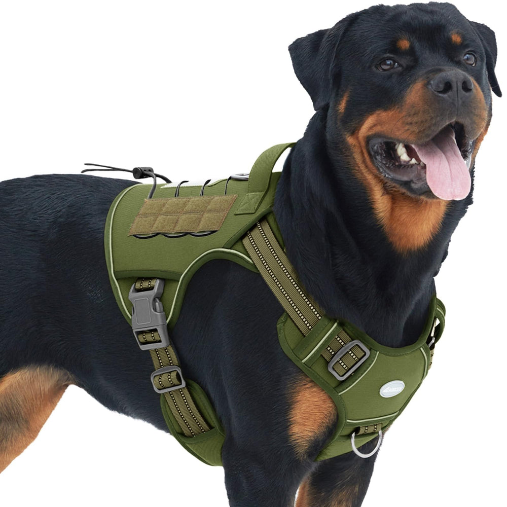 AUROTH Tactical Dog Harness sizing chart helps you pick the right fit for large breeds