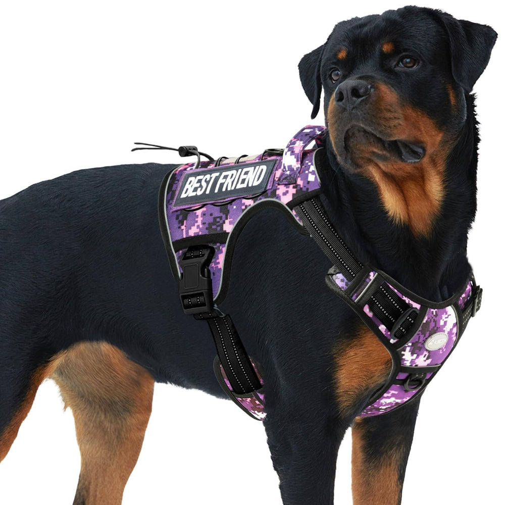 AUROTH tactical harness front clip for no-pull training and control