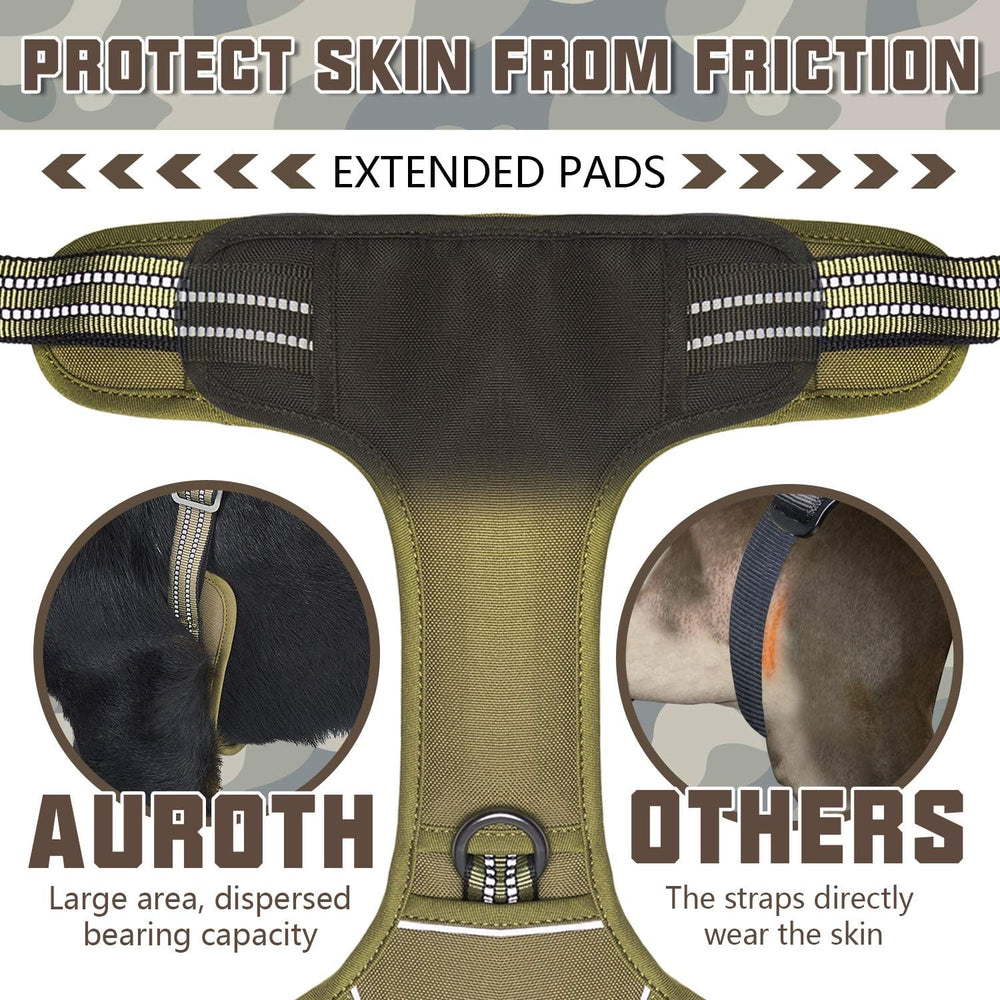 AUROTH Tactical Harness padded pressure points prevent discomfort