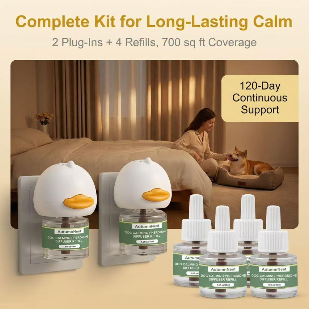 AutumnNest diffuser kit packaging shows contents for easy stress relief setup