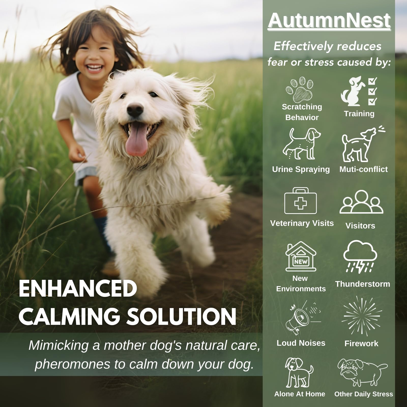AutumnNest 48 ml refills pack for ongoing calming support at home.