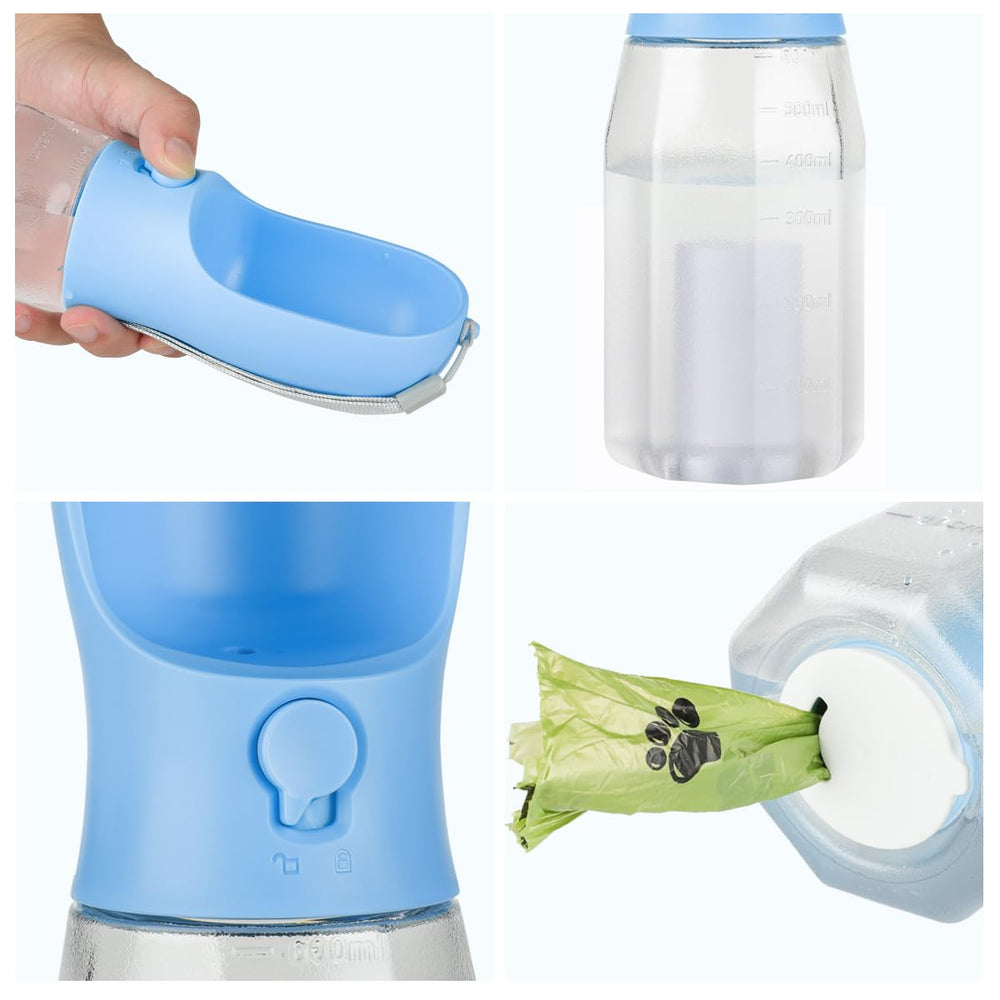 AVELORA portable design ideal for walking, hiking, and travel with dogs