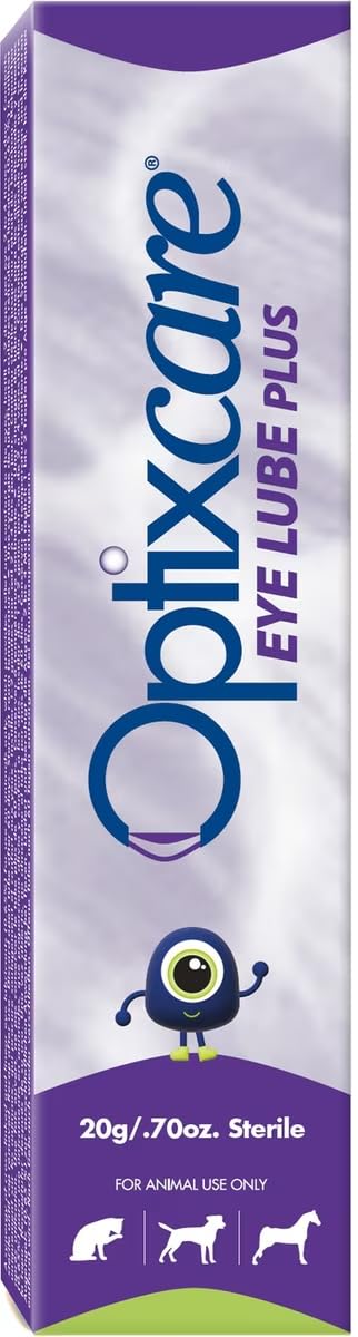 Aventix Optixcare Eye Lube Hyaluron application demonstrates smooth, mess-free eye lubrication.