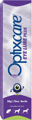 Aventix Optixcare Eye Lube Hyaluron application demonstrates smooth, mess-free eye lubrication.