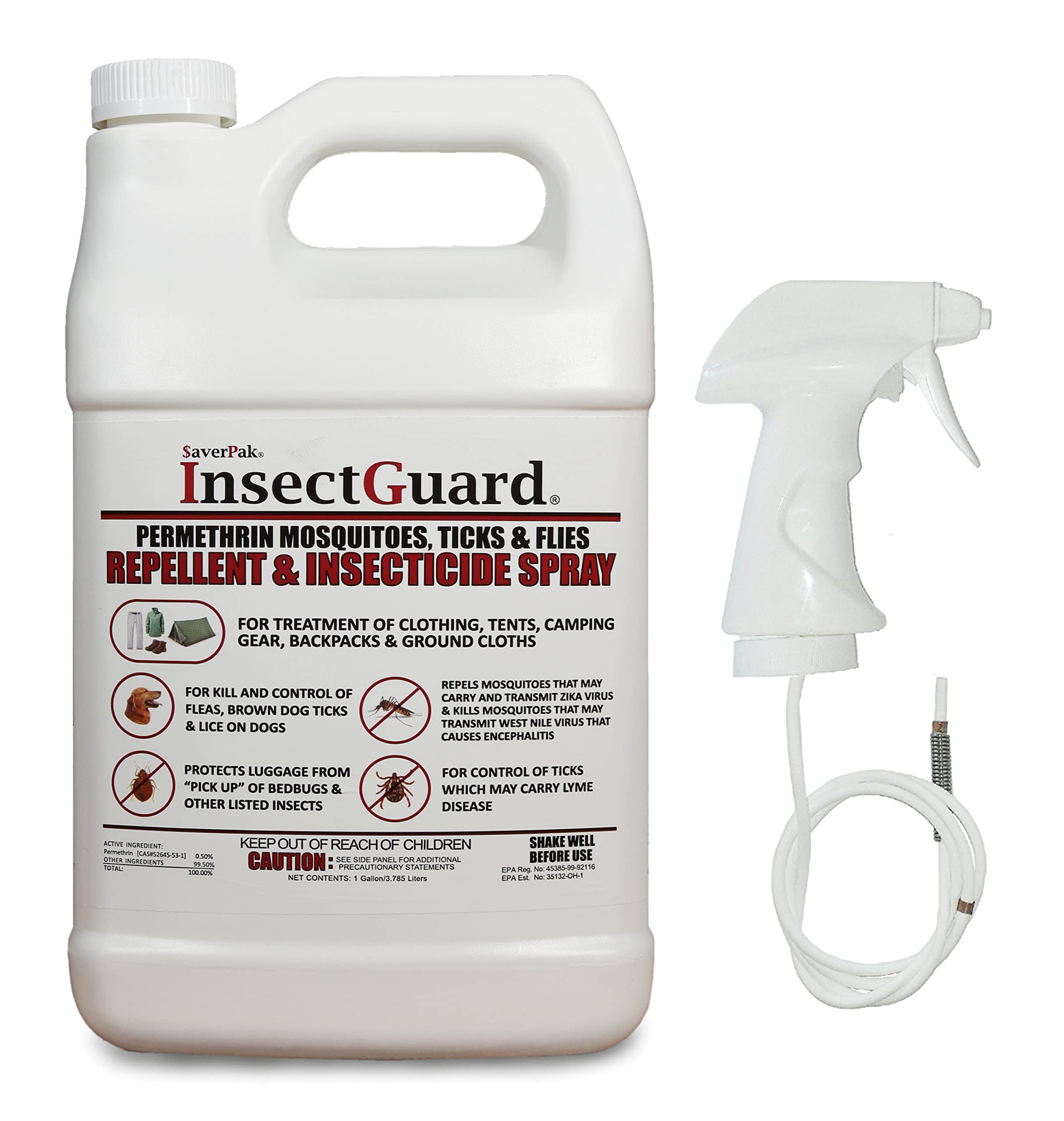 AverPak InsectGuard bottle front view for easy at-home protection