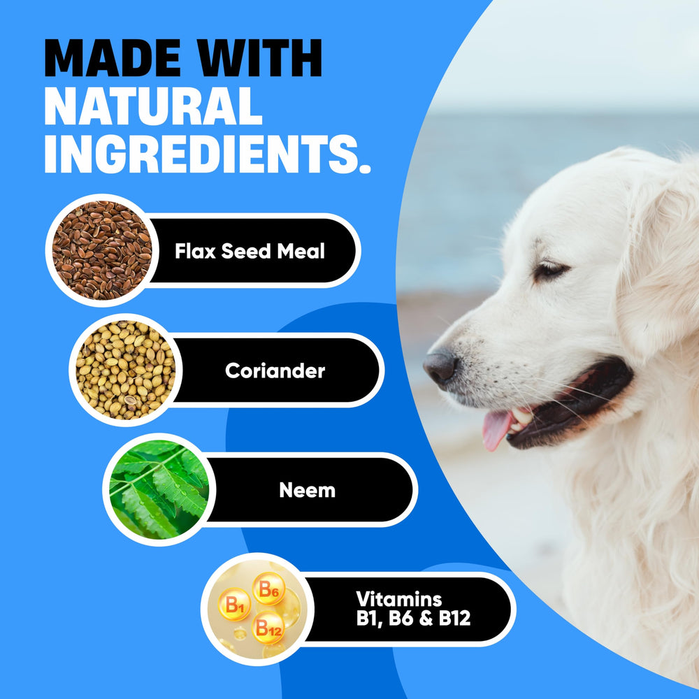 Avid Paws USA-made chewables for high-quality dog pest protection.