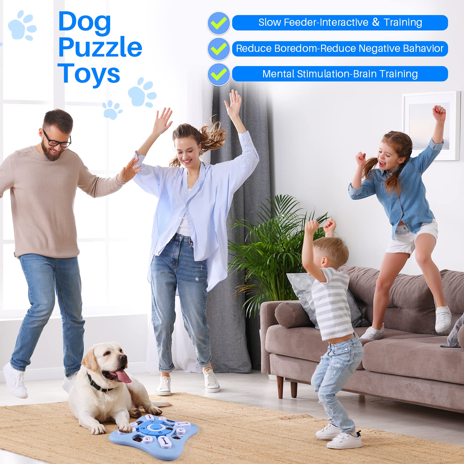 AVOAR 10x10x1.18 inch size fits dogs of all sizes