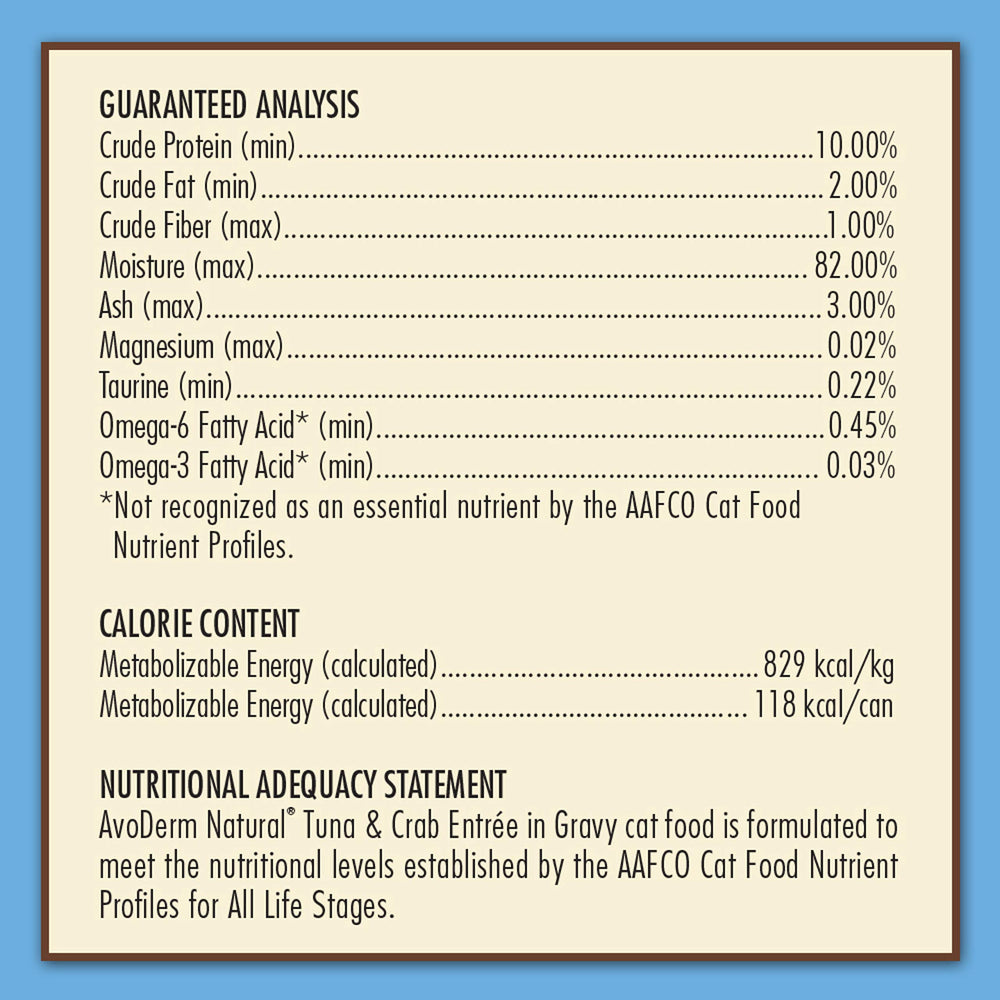 AvoDerm 24-can case on display for convenient weekly meals