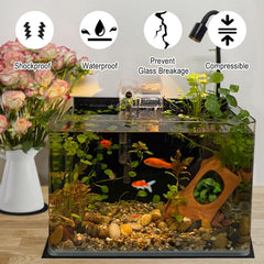 Avoirdus leveling mat cut-to-fit enables custom tank sizing.