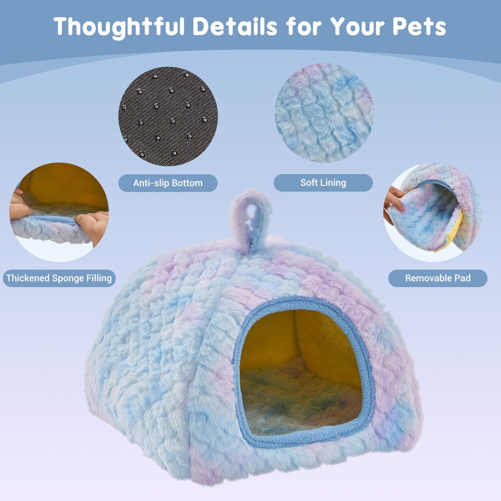 Avont dome design delivers a secure resting spot for small animals.