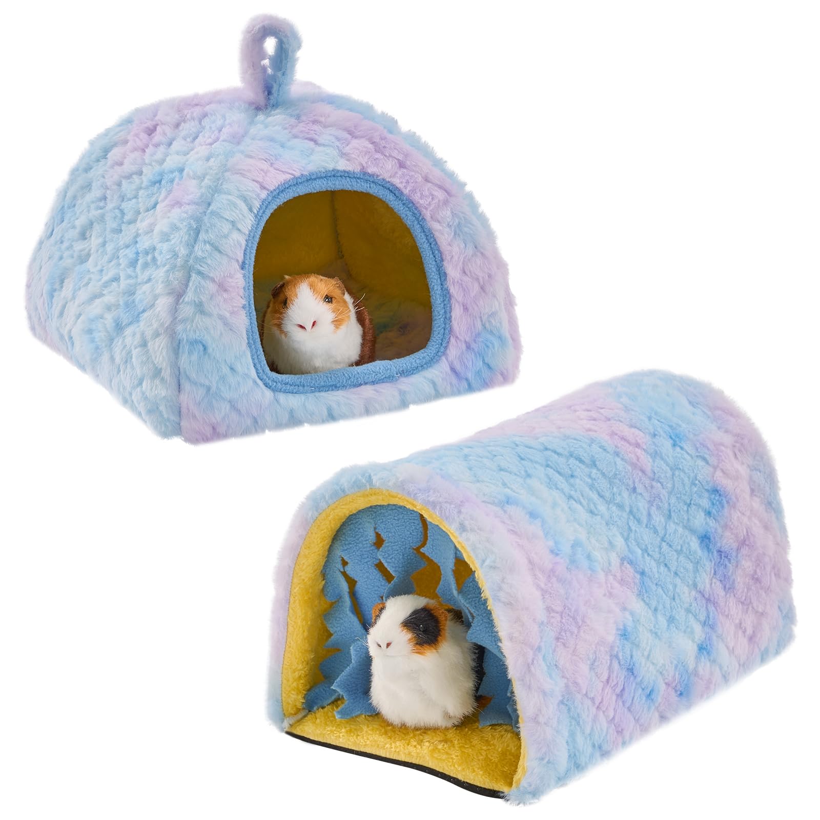 Avont guinea pig hideout bed offers cozy security and a restful space.