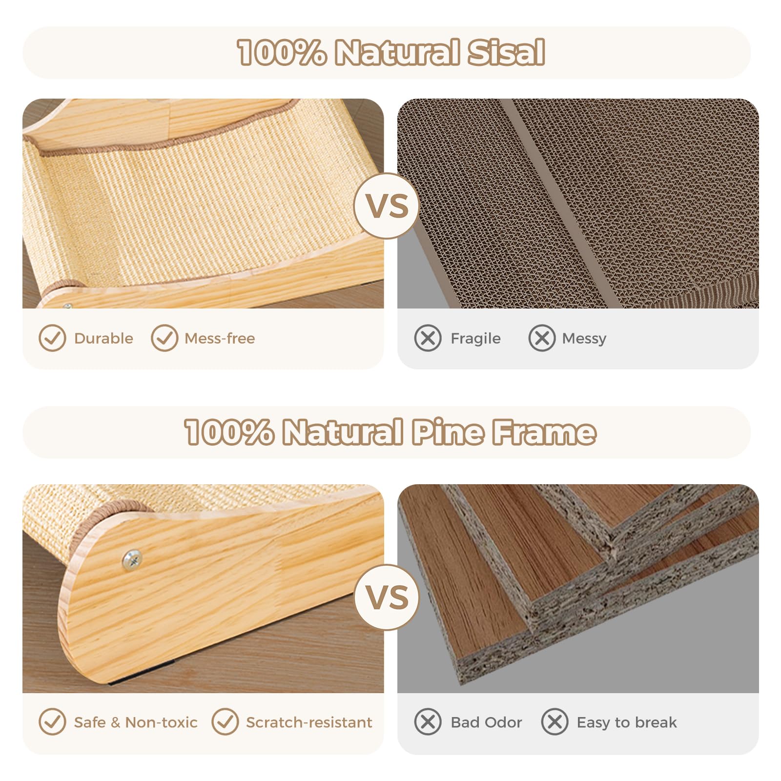 Avont mess-free-sisal detail emphasizes neat, low-maintenance texture.