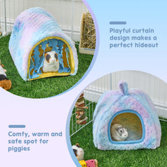 Avont plush fleece material provides a soft, breathable surface for relaxing activity.