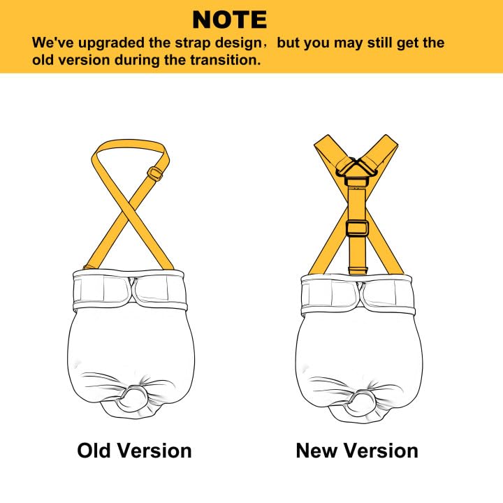 Avont reusable machine-washable diaper is safe to dry on low heat.