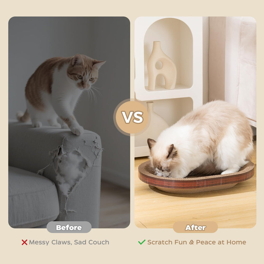Avont scratchers help redirect scratching away from furniture for households.