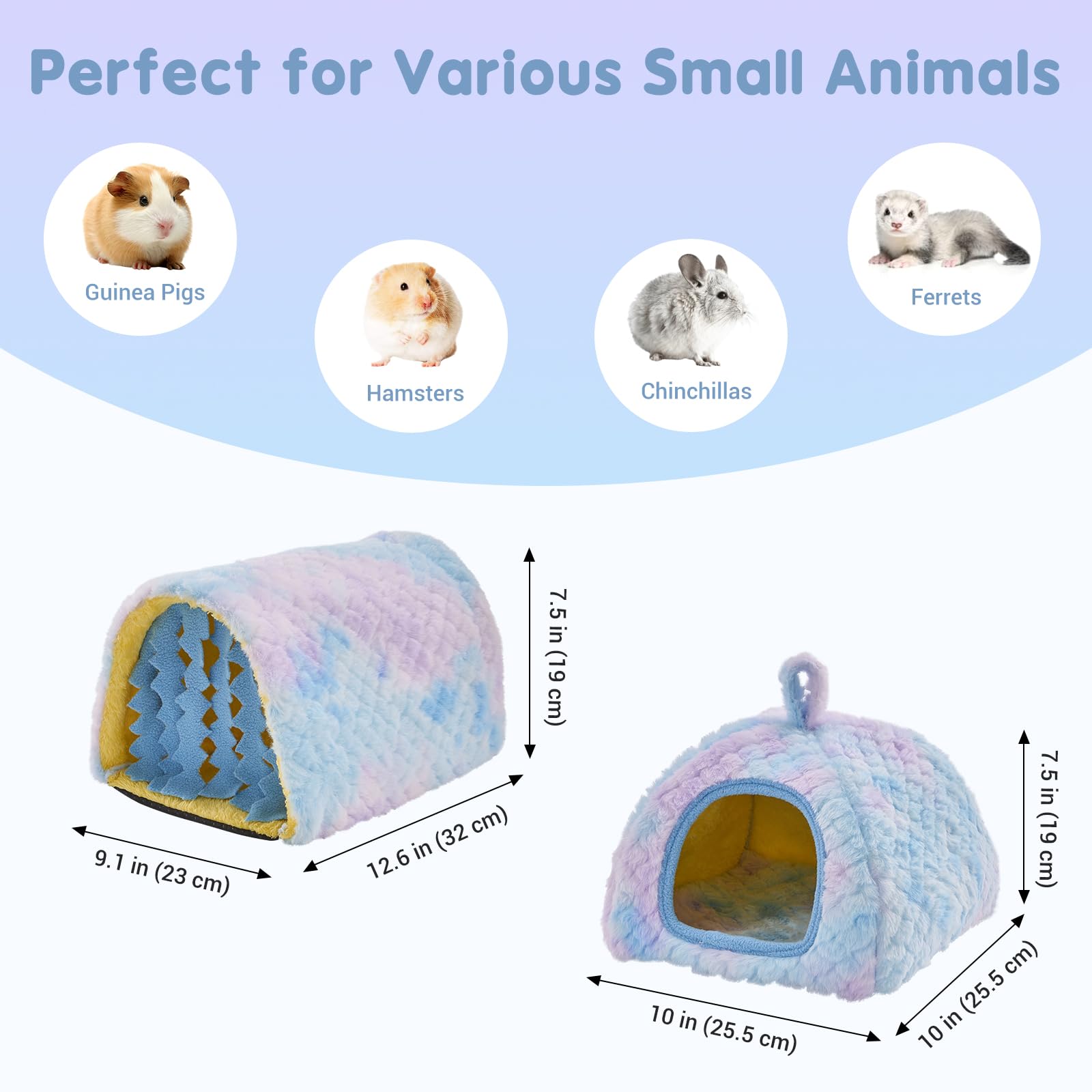 Avont washable pee pad helps keep habitats cleaner between washes.