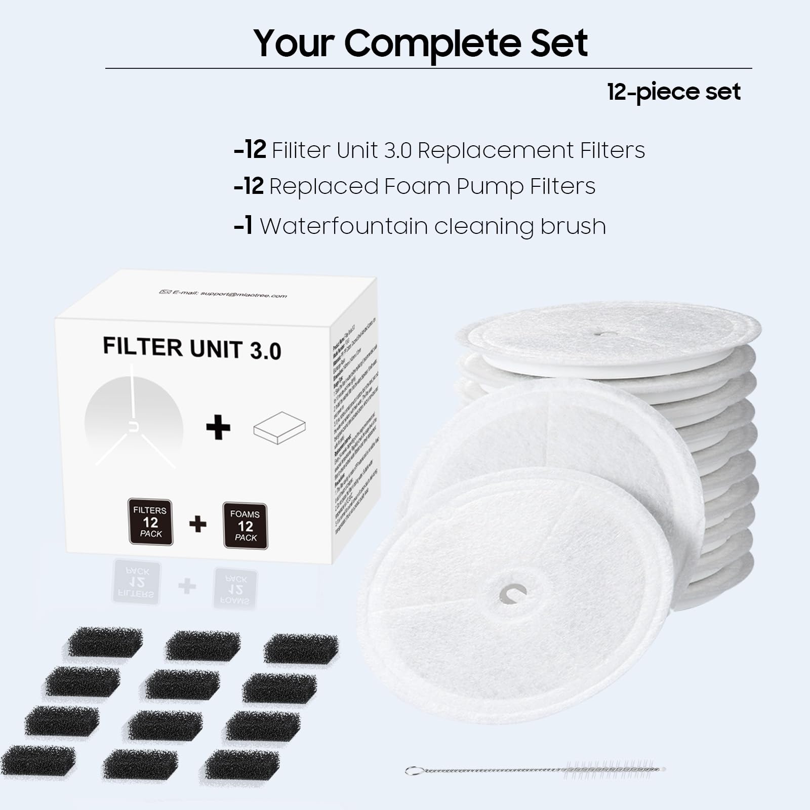 AWoHH 12-pack packaging of Filter Unit 3.0 for Eversweet fountains