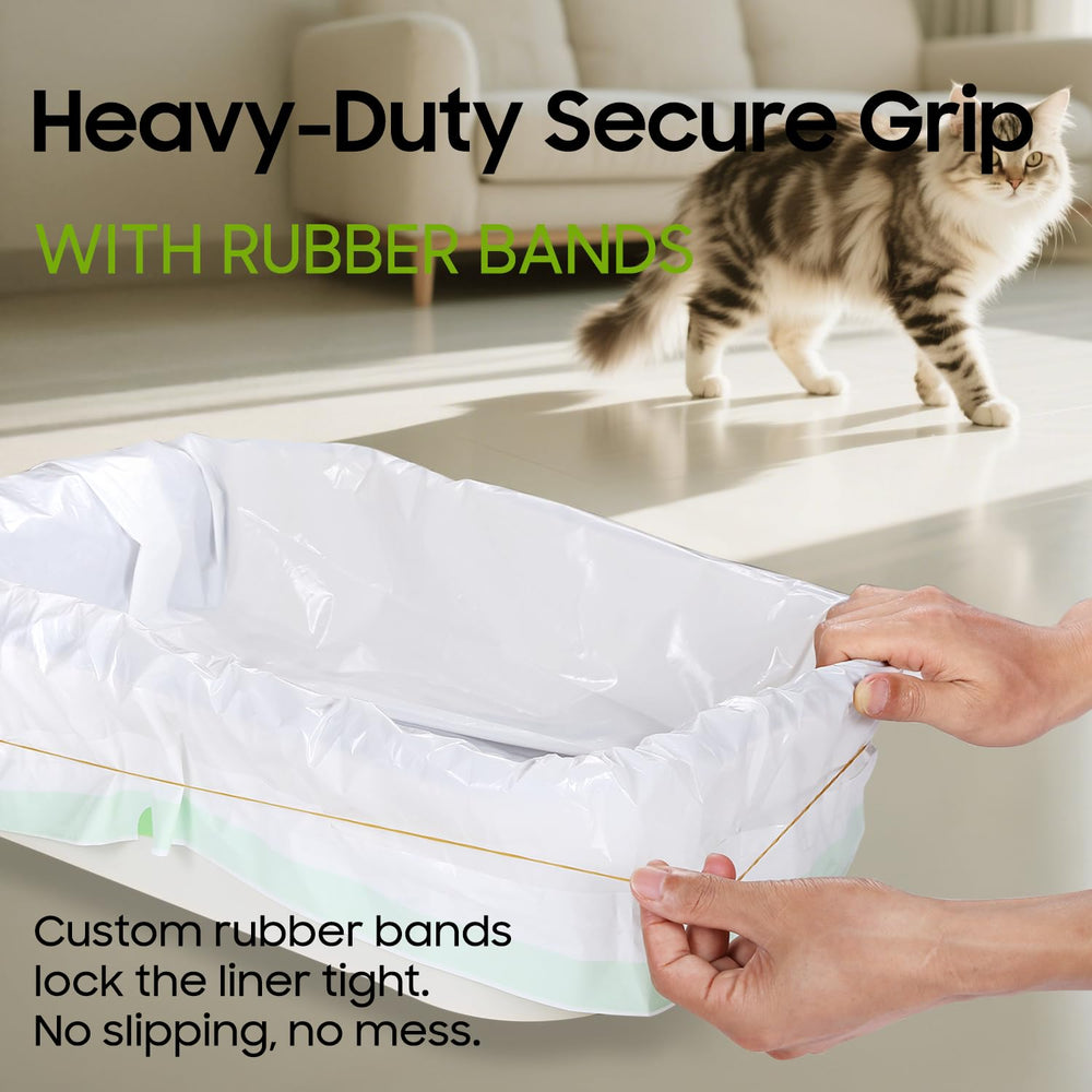 AWoHH liner supports up to 33 pounds of heavy litter without ripping.