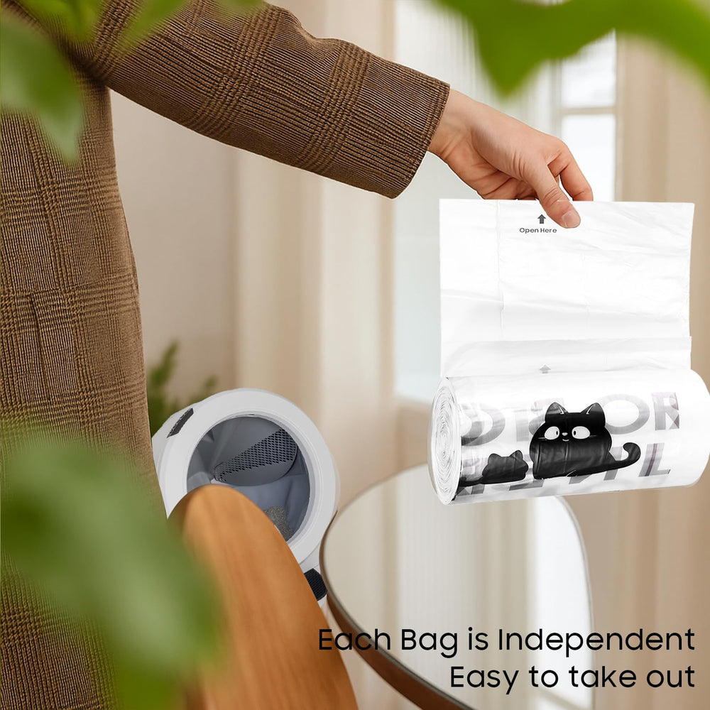 AWoHH 9-11 gallon bags hold up to 22 lb with strong material.
