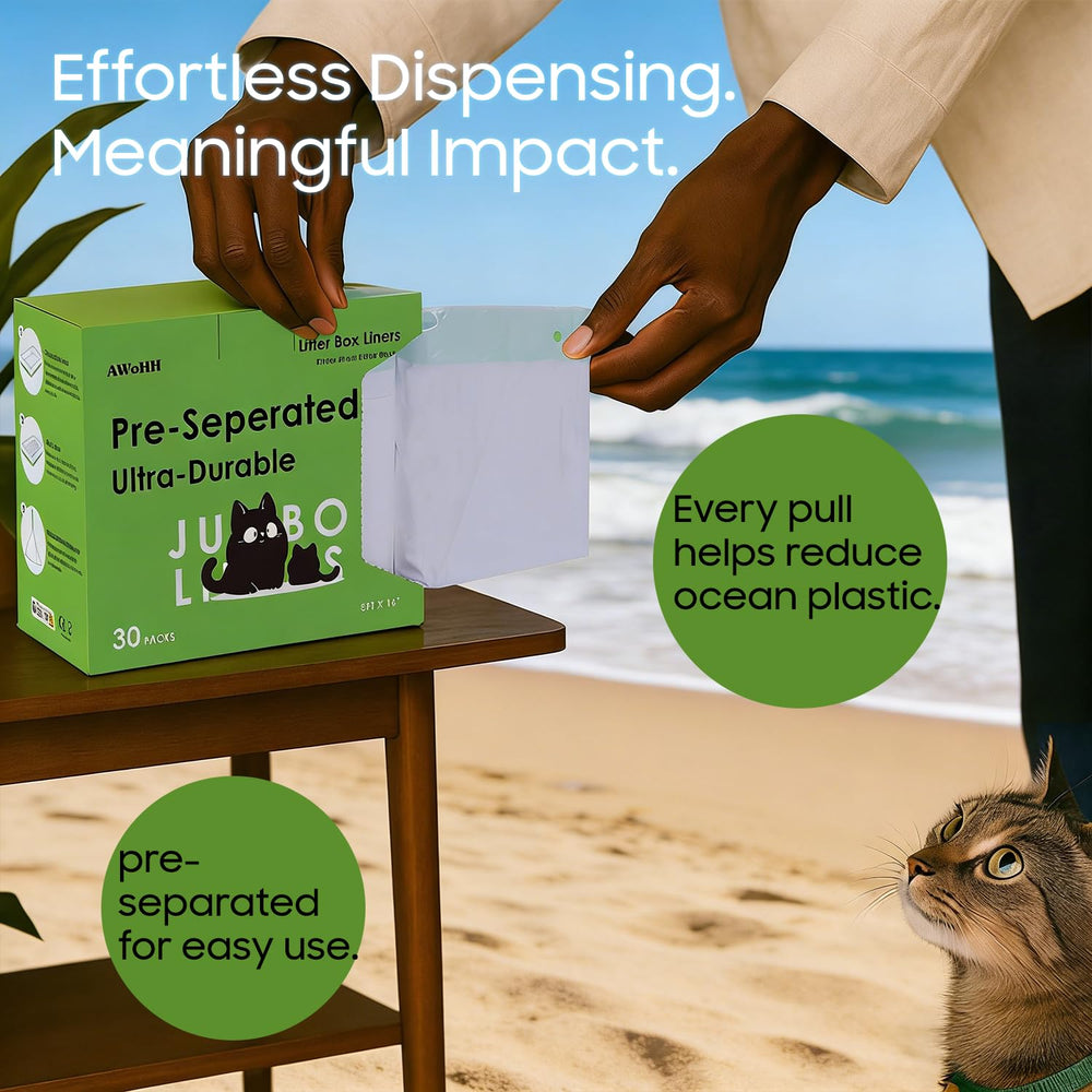 AWoHH liner uses 70% recycled ocean plastic for an eco-friendly choice