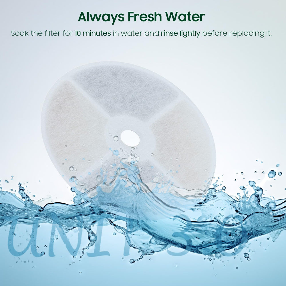 AWoHH cleaning brush included for quick, thorough fountain care.