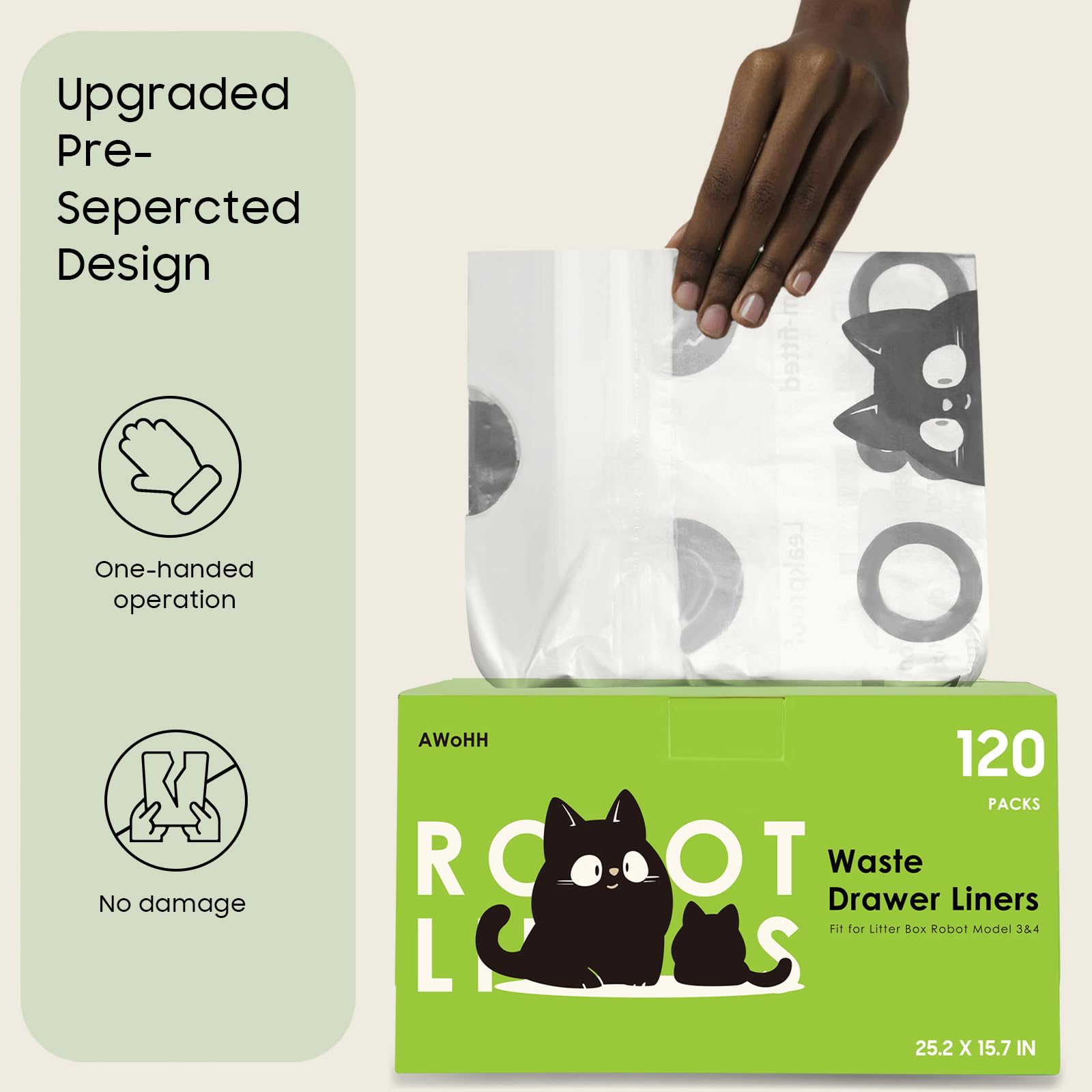 AWoHH compatible with Models 3/4/5 self-cleaning boxes