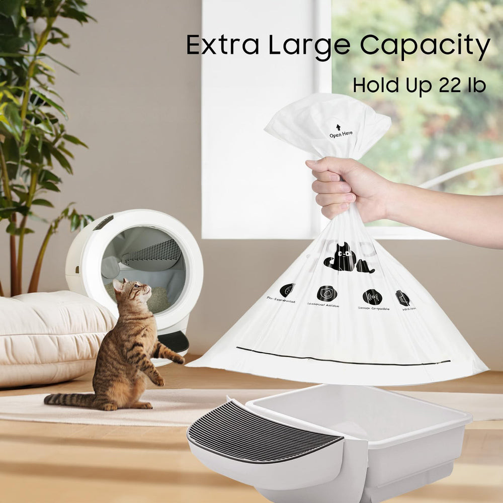 AWoHH easy-installation bags simplify changing waste drawer liners.