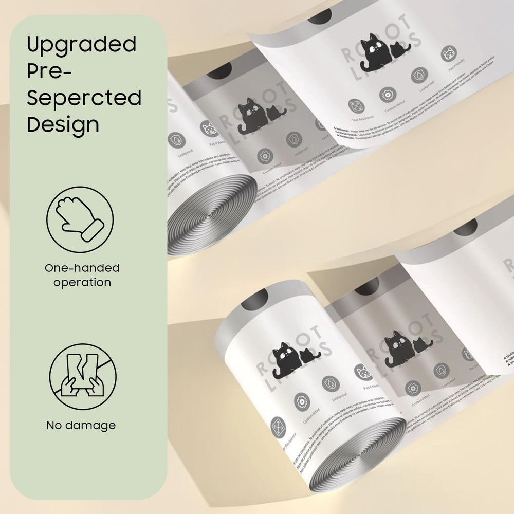 AWoHH thick drawstring seals in odors to secure waste.