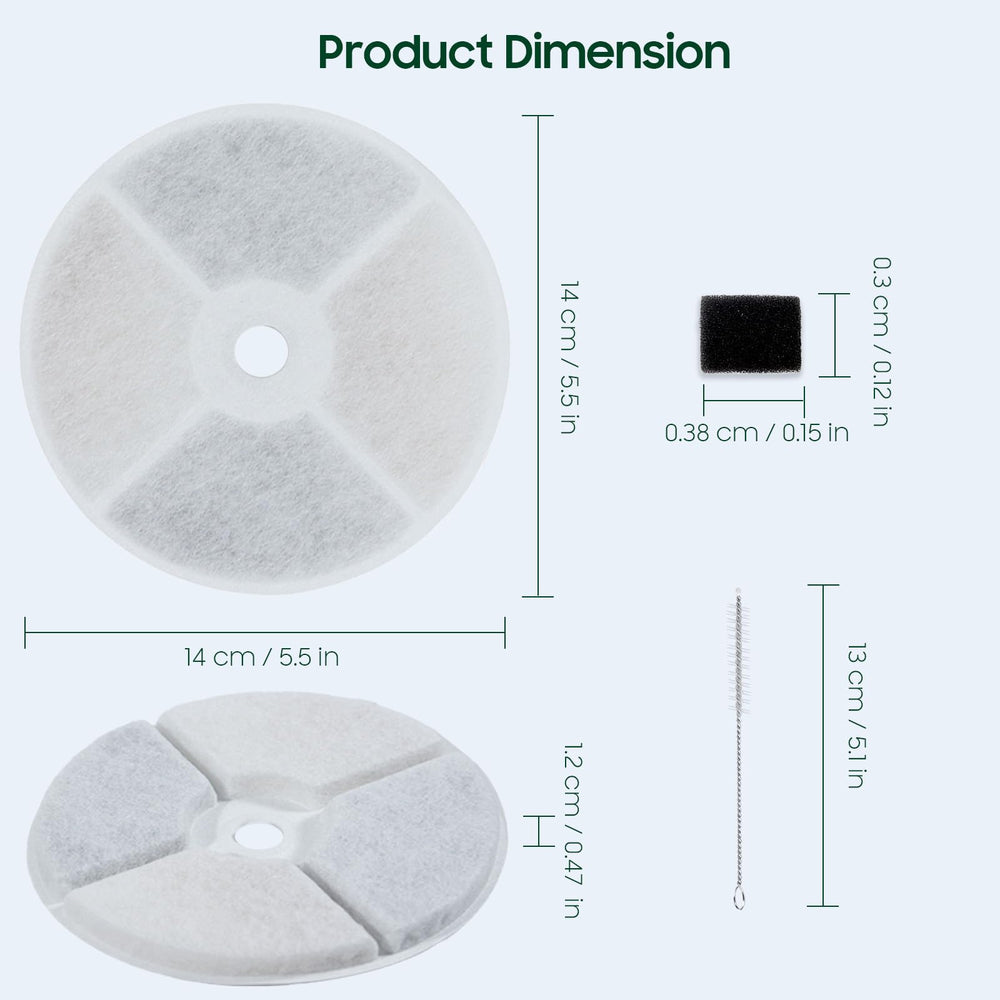 AWoHH foam pump filter replacement supports easy maintenance of your fountain.