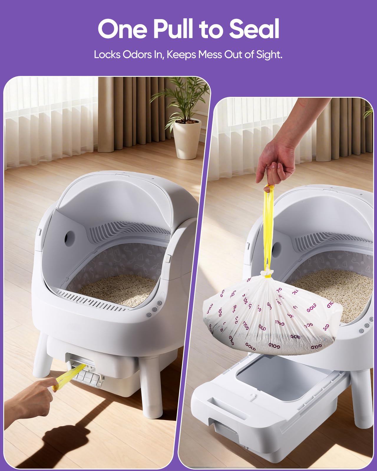 AWoHH heavy-duty leak-proof liners minimize leaks during daily swaps.