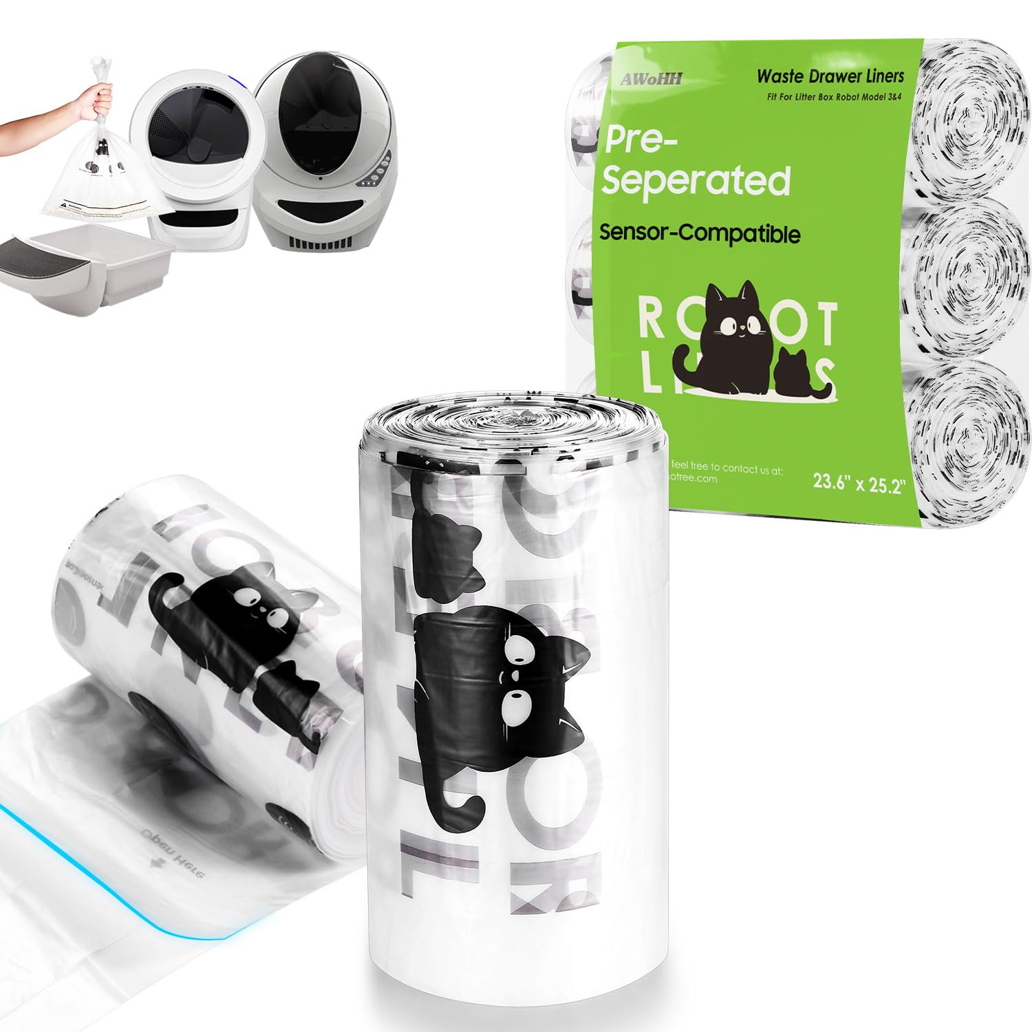 AWoHH multi-pack options tailor to single or multi-cat homes.