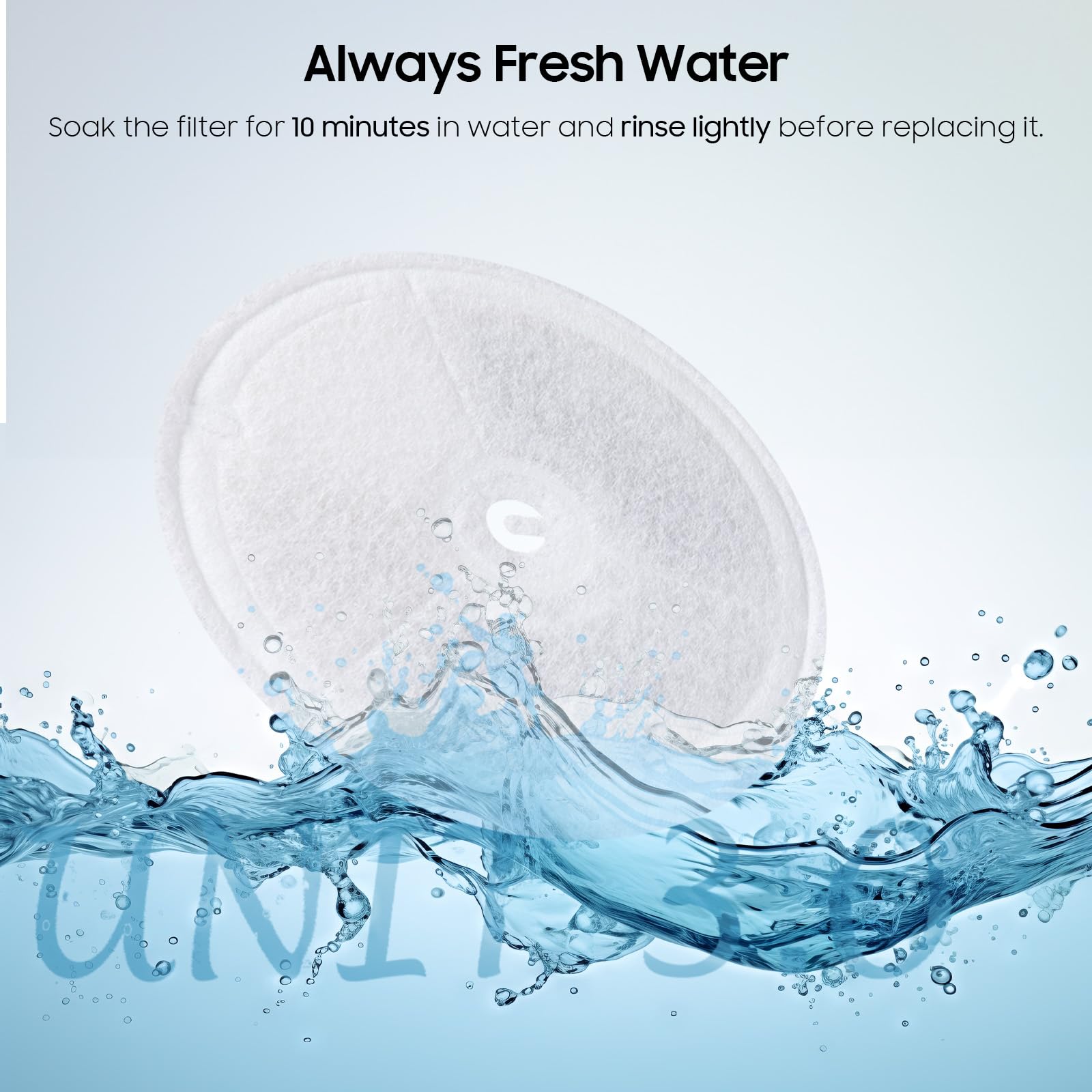 AWoHH soak new filter before use for optimal performance