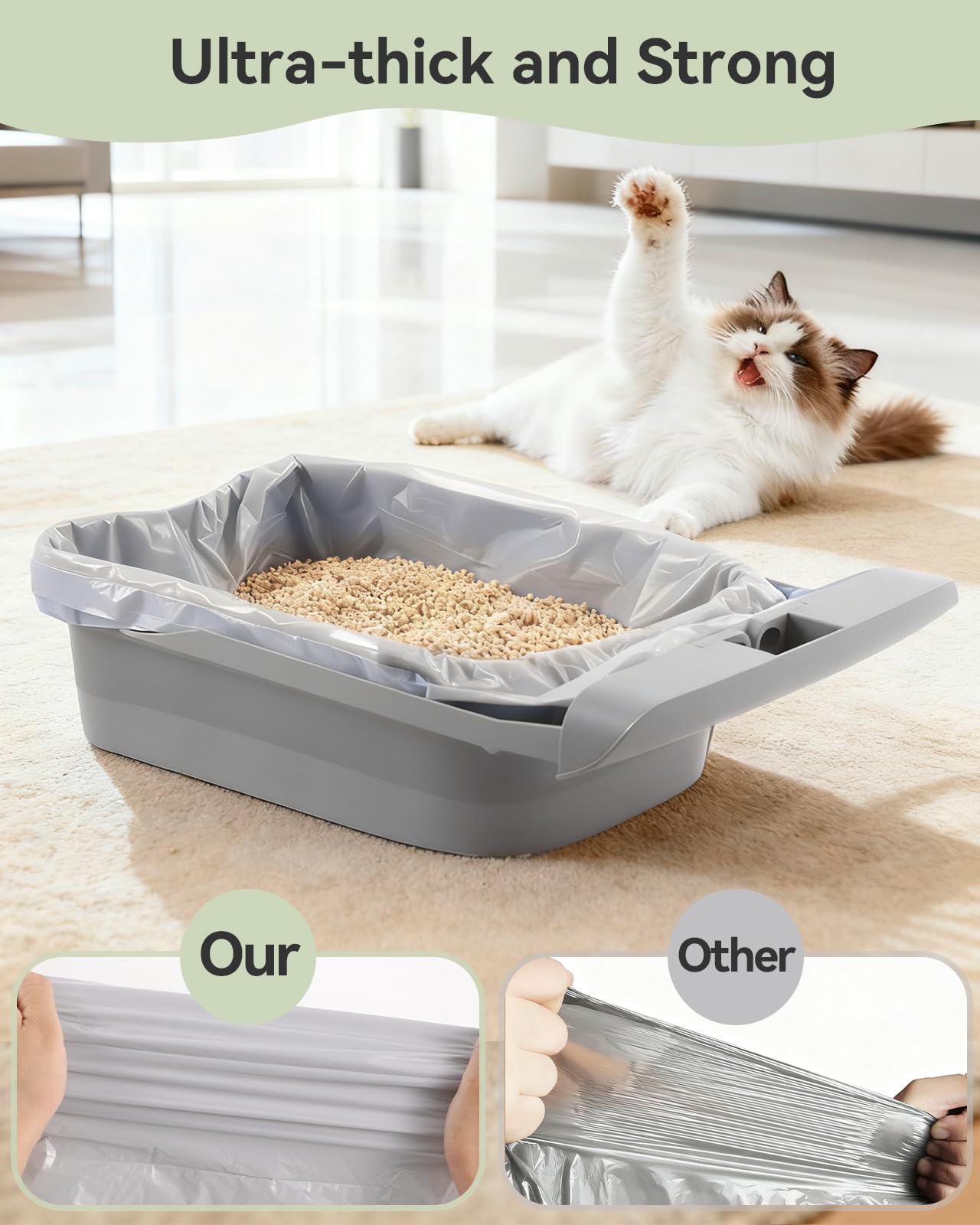 AWoHH unscented leak-proof bag for a fresh space