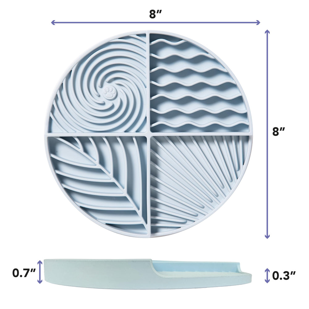 Awoo Paradise textured sections offer varying difficulty for engaging meals