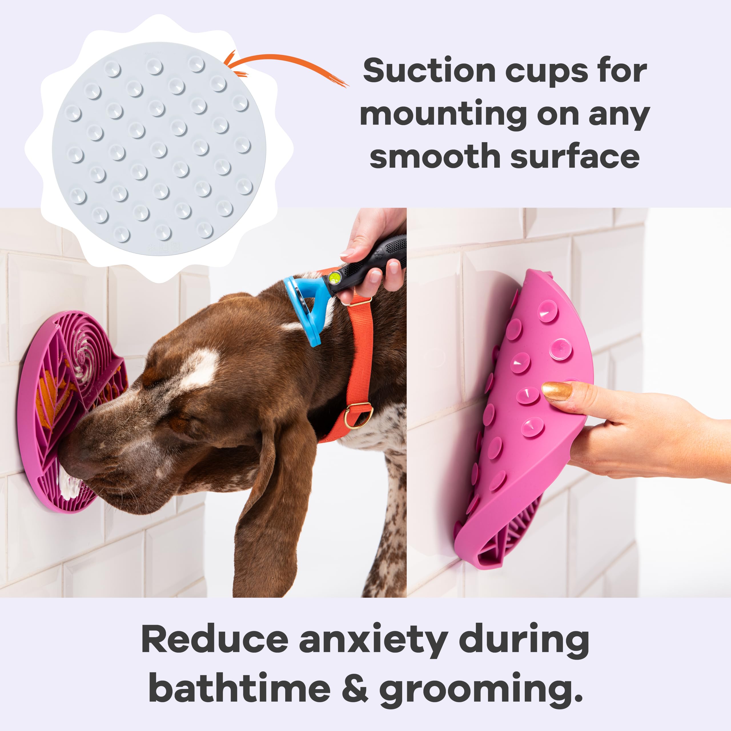 Awoo Paradise suction cups grip smooth floors for stable use