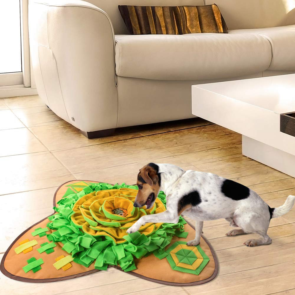 AWOOF Snuffle Mat ametabolic fleece for soft, safe materials