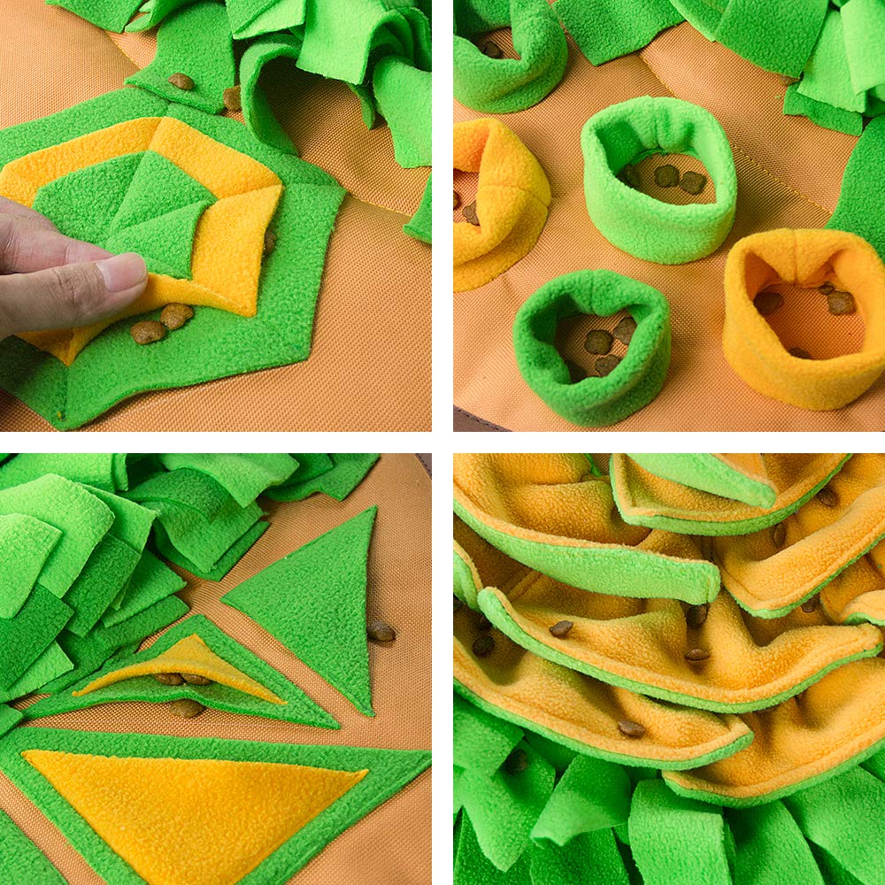 AWOOF Snuffle Mat with BB call and bells for interaction