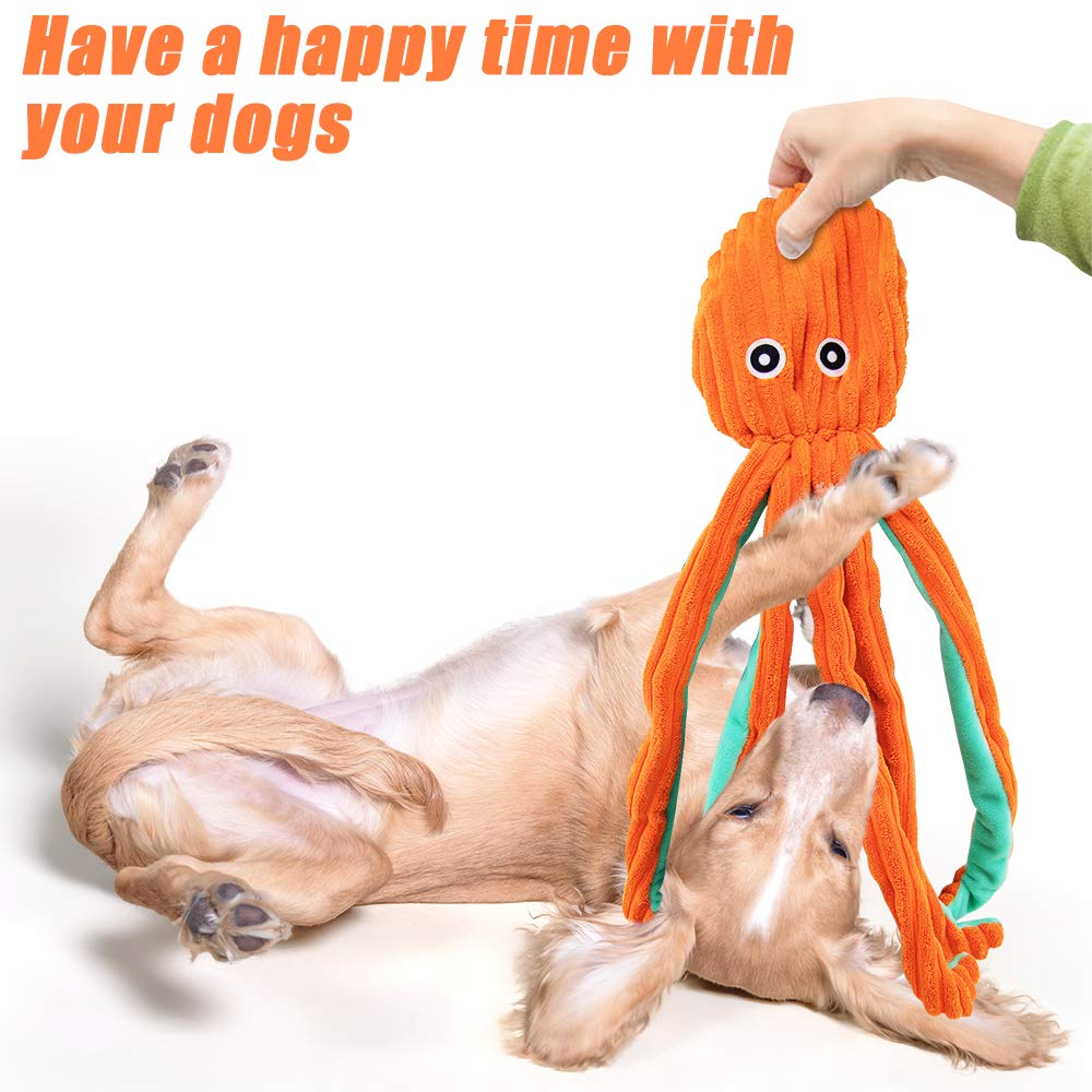 AWOOF 5-pack dog squeaky toys set offers variety for dogs of all sizes.