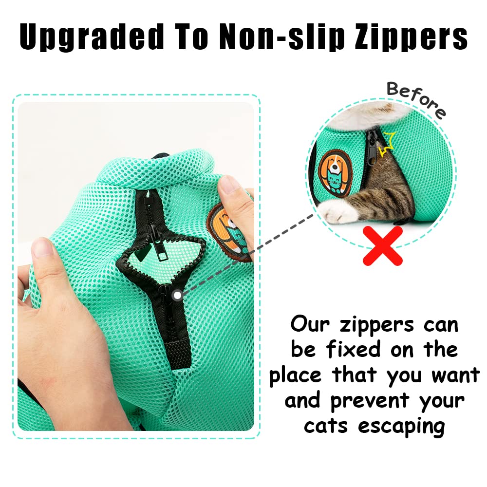 AWOOF cat grooming bag adjustable size for various cats