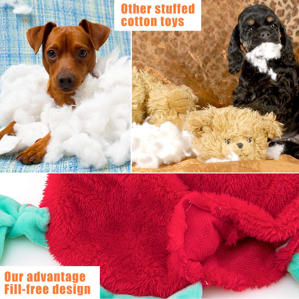 AWOOF crocodile toy features durable plush for long-lasting toss and chew.