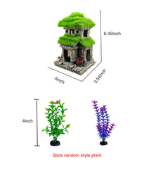 AWXZOM four inch aquarium plant one adds greenery