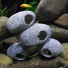AWXZOM resin hideout fits compact tanks while boosting tank aesthetics.