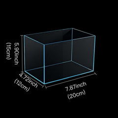 AWXZOM small nano rimless tank top view highlights clean lines and modern display.