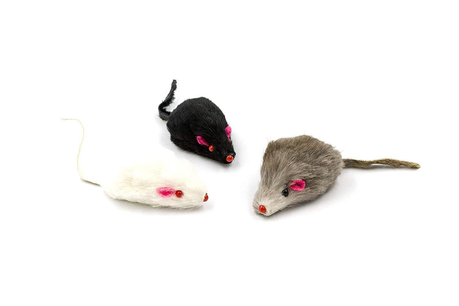 Real rabbit fur texture on AXEL PETS mice offers realistic hunting-like stimulation.