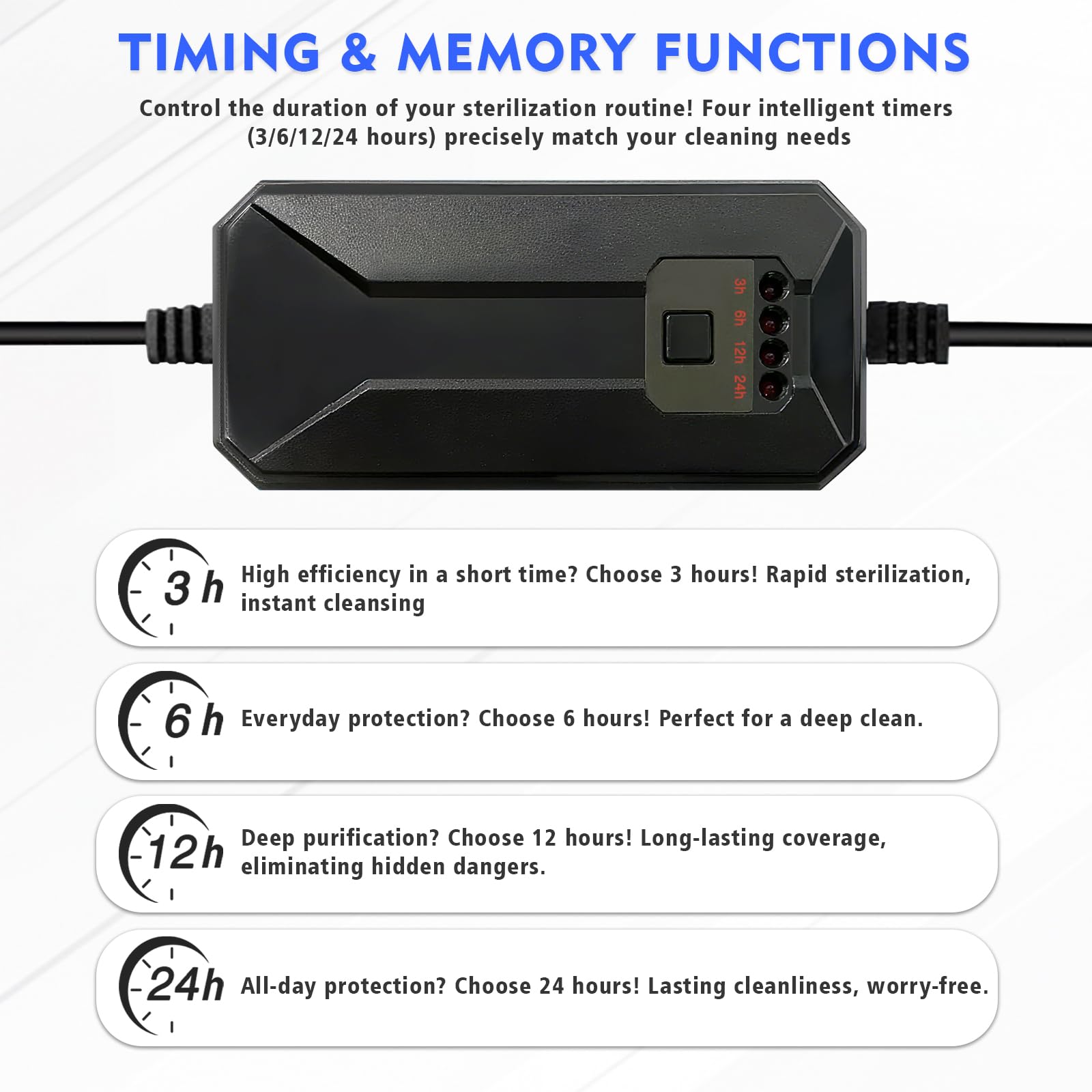 Ayamaxon UVC aquarium clean light IP68 rating ensures durable use