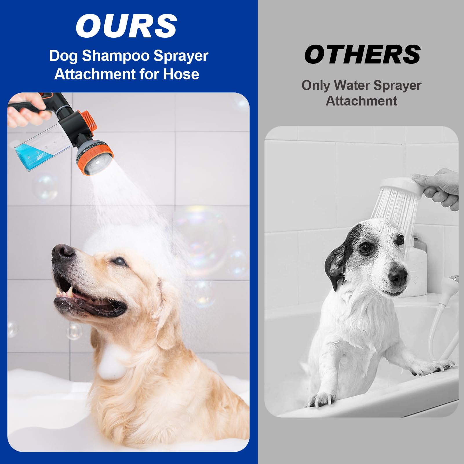 AYBBSHOW ten-pattern sprayer offers customizable rinsing