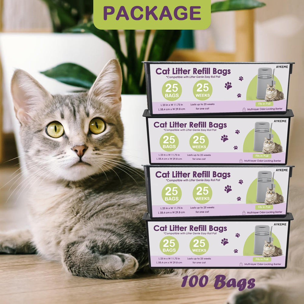 AYKEME perforated bags show one-at-a-time access for quick changes.